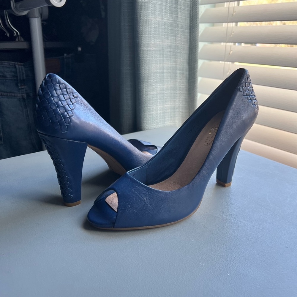 Elliott Lucca Navy Heels